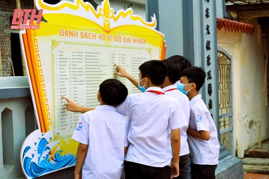 Trên những vùng quê hiếu học xứ Thanh