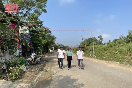 Trưởng thôn Hoàng Thanh Nam gương mẫu, tận tụy với công việc