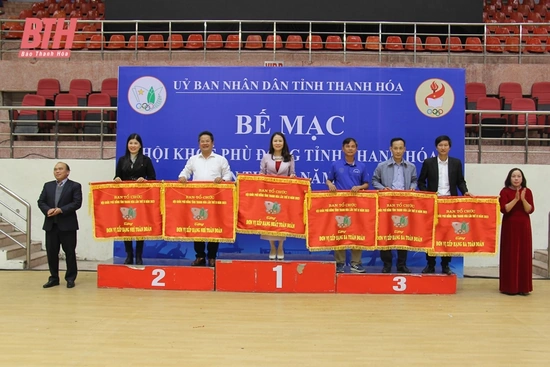 TP Thanh Hóa nhất toàn đoàn tại Hội khỏe Phù Đổng toàn tỉnh lần thứ XI - năm 2023