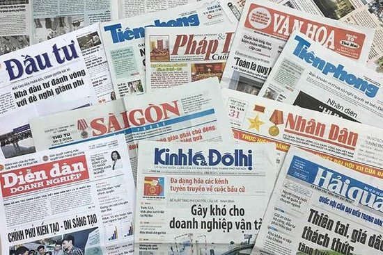 Khen thưởng các tập thể, cá nhân có thành tích trong hoạt động báo chí - xuất bản năm 2023