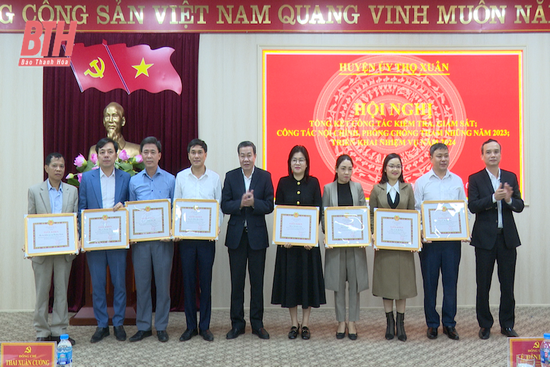 Huyện uỷ Thọ Xuân tổng kết công tác kiểm tra, giám sát và công tác nội m88 trang chủ, phòng chống tham nhũng