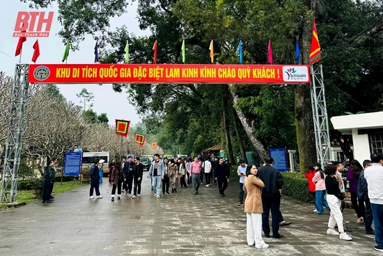 Miễn phí vé tham quan Khu di tích quốc gia đặc biệt Lam Kinh dịp Tết Nguyên đán Giáp Thìn