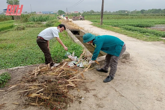 Nâng cao chất lượng môi trường, xây dựng cảnh quan nông thôn mới