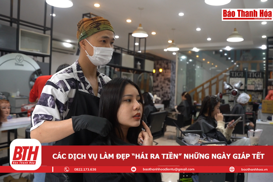 Dịch vụ làm đẹp “hái tiền” ngày giáp Tết