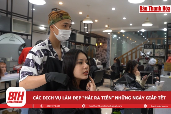 Dịch vụ làm đẹp “hái tiền” ngày giáp Tết