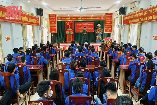 Huyện đoàn Nông Cống đẩy mạnh tuyên truyền Luật Nghĩa vụ quân sự