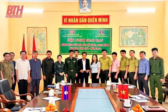 Giao ban phối hợp bảo vệ rừng, PCCC rừng khu vực biên giới