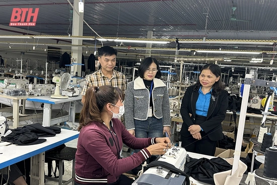 LĐLĐ huyện Ngọc Lặc chăm lo nâng cao đời sống cho đoàn viên, người lao động