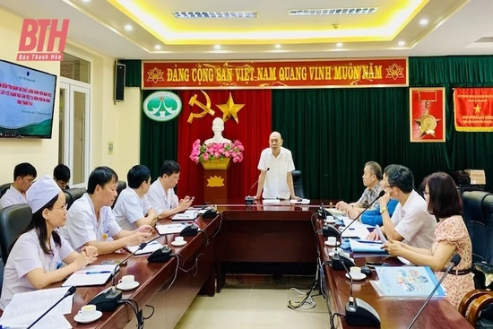 Kiểm tra, đánh giá chất lượng bệnh viện và khảo sát hài lòng người bệnh, nhân viên y tế tại Bệnh viện Đa khoa tỉnh Thanh Hóa