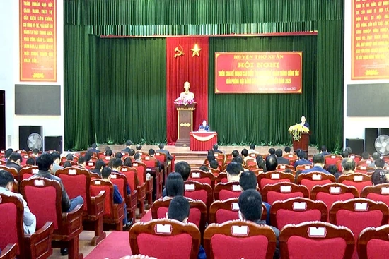 Thọ Xuân đẩy nhanh tiến độ giải phóng mặt bằng thực hiện các dự án trọng điểm