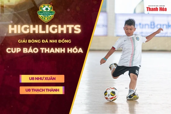 [HIGHLIGHTS] U8 Như Xuân - U8 Thạch Thành|10 phút bùng nổ, Thạch Thành ghi cơn mưa bàn thắng
