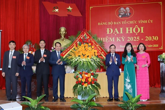 Đại hội Đảng bộ Ban Tổ chức Tỉnh uỷ nhiệm kỳ 2025–2030: Tiếp tục khẳng định vai trò tham mưu chiến lược công tác tổ chức xây dựng Đảng