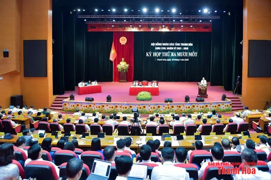 [Trực tiếp] - Kỳ họp thứ 31 HĐND tỉnh Thanh Hóa khoá XVIII