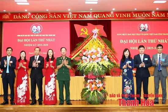 Đại hội Đảng bộ Ủy ban MTTQ tỉnh Thanh Hóa lần thứ nhất, nhiệm kỳ 2025-2030
