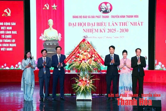 Đại hội đại biểu Đảng bộ Báo và Đài Phát thanh - Truyền hình Thanh Hóa lần thứ nhất, nhiệm kỳ 2025-2030