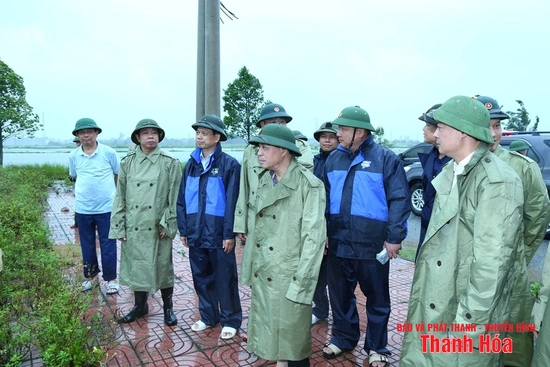 Phó Bí thư Thường trực Tỉnh ủy Lại Thế Nguyên kiểm tra công tác ứng phó với link vào m88 mới nhất 3