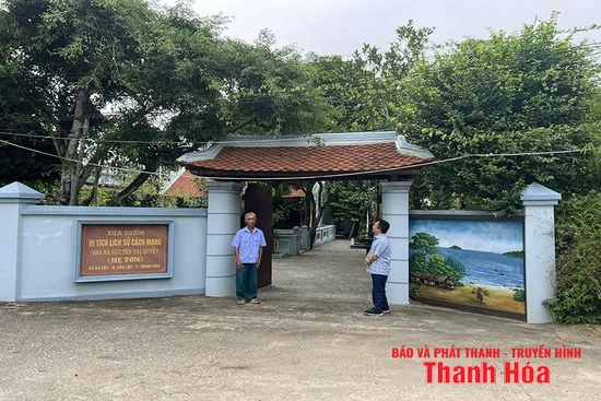 Di tích lịch sử cách mạng nhà mẹ Tơm - nơi “thắp lửa” lòng yêu nước
