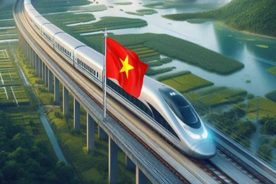 Đẩy mạnh triển khai dự án đường sắt tốc độ cao trên trục Bắc - Nam