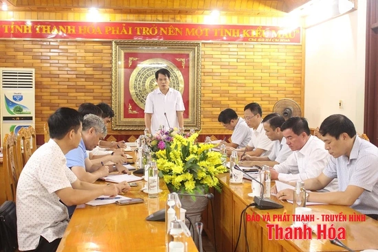Trưởng ban Tuyên giáo và Dân vận Tỉnh ủy làm việc với 9 xã về công tác tổ chức đại hội đảng