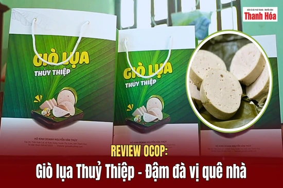 [REVIEW OCOP] Giò lụa Thuỷ Thiệp - Đậm đà vị quê nhà