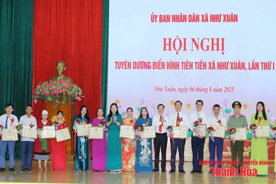 Xã Như Xuân đẩy mạnh thi đua yêu nước, tạo động lực phát triển bền vững