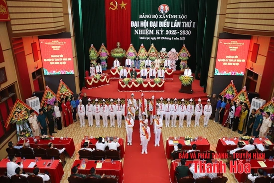 Đại hội Đại biểu Đảng bộ xã Vĩnh Lộc lần thứ I, nhiệm kỳ 2025-2030