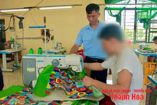 Để học viên sau cai nghiện có nghề