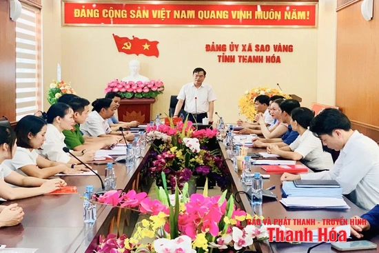 Xã Sao Vàng quyết tâm trở thành trung tâm kinh tế động lực phía Tây của tỉnh