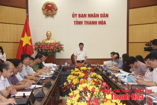 Phó Bí thư Đảng ủy UBND tỉnh Trần Văn Hải làm việc với các xã về công tác chuẩn bị đại hội