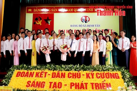 Đại hội Đại biểu Đảng bộ xã Định Tân lần thứ I, nhiệm kỳ 2025-2030