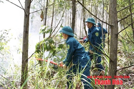 Tác chiến với “giặc lửa”