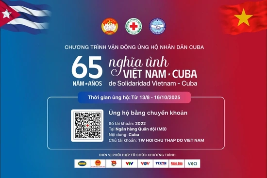 Phát động chương trình ủng hộ “65 năm nghĩa tình Việt Nam-Cuba”