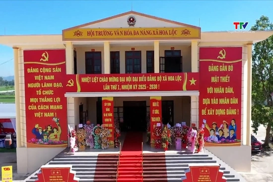 Đại hội Đảng bộ xã Hoa Lộc lần thứ I, nhiệm kỳ 2025-2030