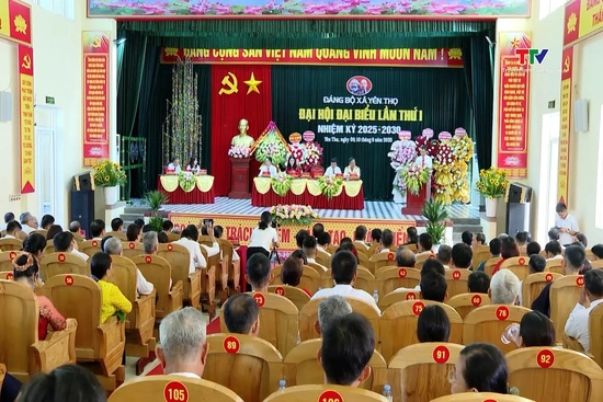 Đại hội đại biểu Đảng bộ xã Yên Thọ lần thứ I, nhiệm kỳ 2025 – 2030