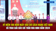[Bản tin 18h] Kỷ niệm 100 năm Ngày Báo chí cách mạng Việt Nam và trao Giải báo chí Trần Mai Ninh năm 2024