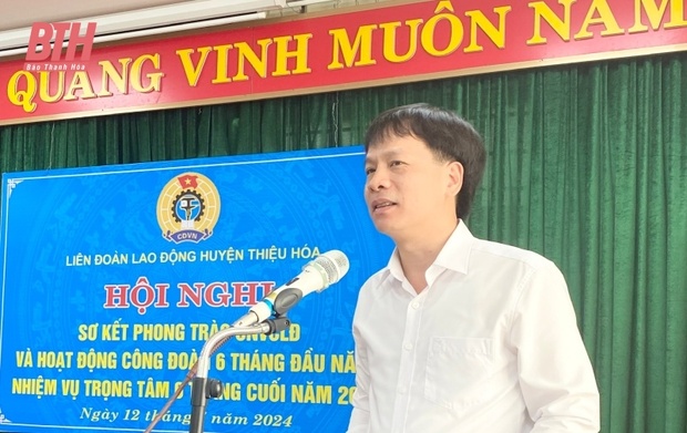 LĐLĐ huyện Thiệu Hoá trao trên 4.000 suất quà cho đoàn viên, người m88 trang chủ