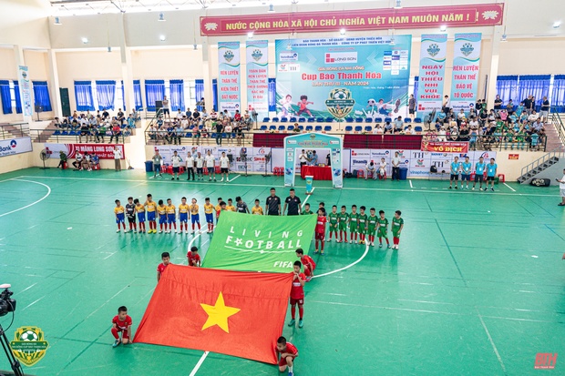 U8 TP link đăng nhập m88 và U10 Hà Trung lên ngôi vô địch Giải Bóng đá Nhi đồng Cup Báo link đăng nhập m88 lần thứ III - năm 2024