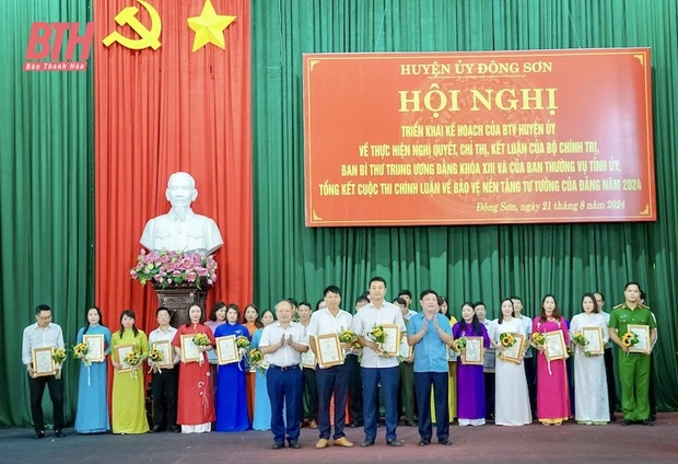 Đông Sơn quán triệt, triển khai thực hiện các nghị quyết, chỉ thị, kết luận vao m88