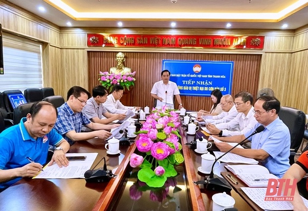 Ban Vận động cứu trợ m88 trang chủ bàn phương án hỗ trợ các m88 trang chủ phía Bắc bị thiệt hại do bão số 3