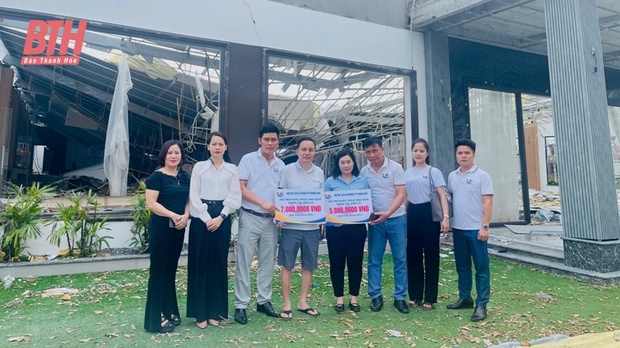 Hội link đăng nhập m88 Lữ hành TP Thanh Hóa chia sẻ với các đối tác tại TP Hạ Long bị ảnh hưởng bởi cơn bão Yagi