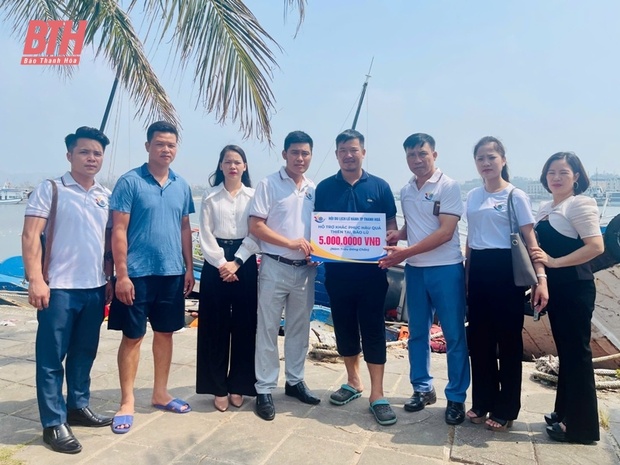 Hội link đăng nhập m88 Lữ hành TP Thanh Hóa chia sẻ với các đối tác tại TP Hạ Long bị ảnh hưởng bởi cơn bão Yagi