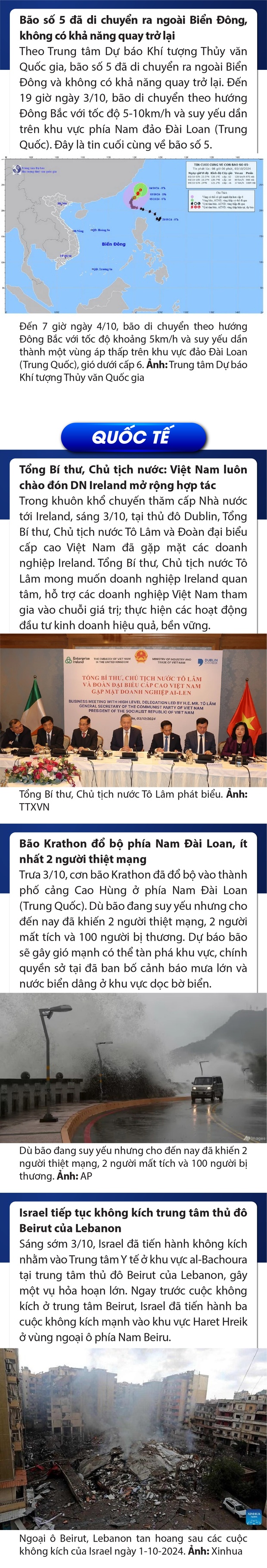 Sự kiện nổi bật trong nước, link vào m88 mới nhất tế ngày 3/10