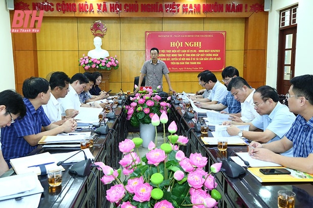 Bá Thước đẩy nhanh tiến độ nhà cái m88 giấy chứng nhận quyền sử dụng đất cho người dân