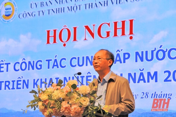 Công ty TNHH MTV Sông Chu tổng kết công tác cung cấp vao m88 năm 2024, triển khai nhiệm vụ năm 2025