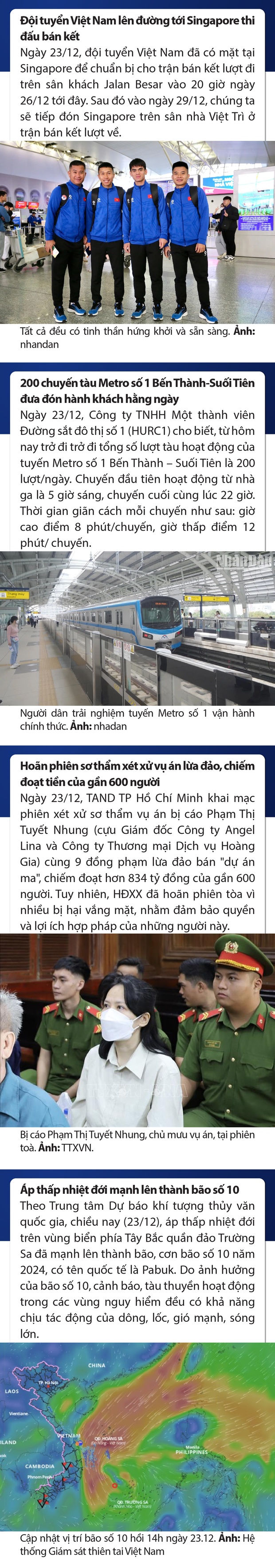Sự kiện nổi bật trong nước, dang nhap m88 tế ngày 23/12