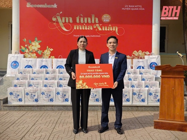 Chương trình “Ấm tình mùa xuân” mang tết ấm áp đến người nghèo tại Thanh kèo nhà cái m88