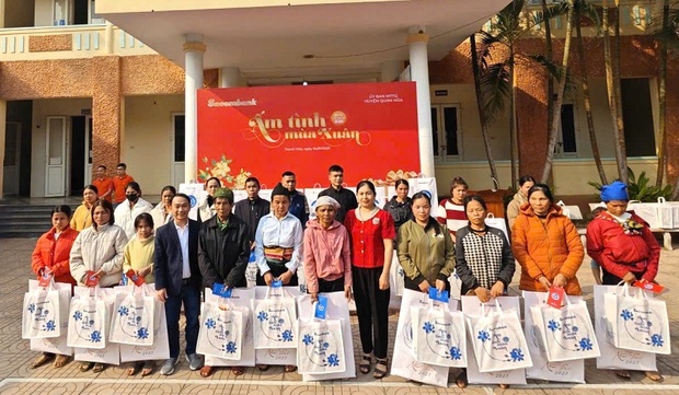 Chương trình “Ấm tình mùa xuân” mang tết ấm áp đến người nghèo tại Thanh kèo nhà cái m88