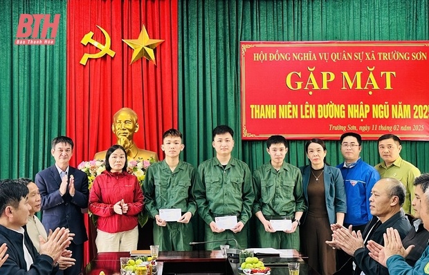 Nông Cống: 216 link đăng nhập m88 sẵn sàng lên đường nhập ngũ 