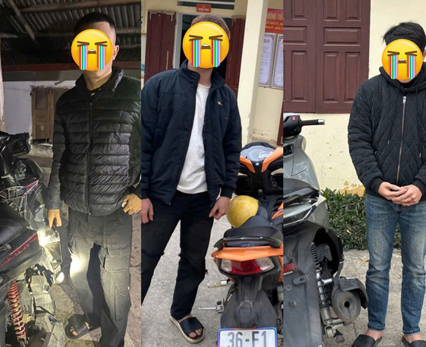 Xác minh, xử lý nhóm thlink đăng nhập m88h thiếu niên điều khiển xe mô tô, xe gắn máy đi dàn hàng nglink đăng nhập m88g trên Quốc lộ 1A
