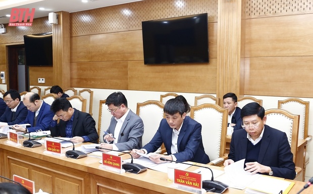 Hội nghị lần thứ nhất Ban Chấp hành Đảng bộ UBND m88 link mới nhất Thanh Hóa, nhiệm kỳ 2020-2025